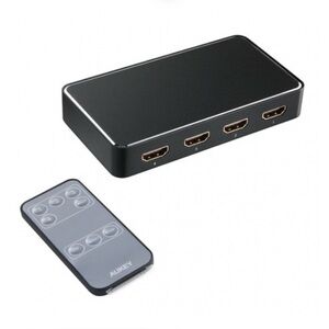 Aukey Dinger HDMI 1.4V 4 to 1 Switcher - Model HA-H14 With Remote Control